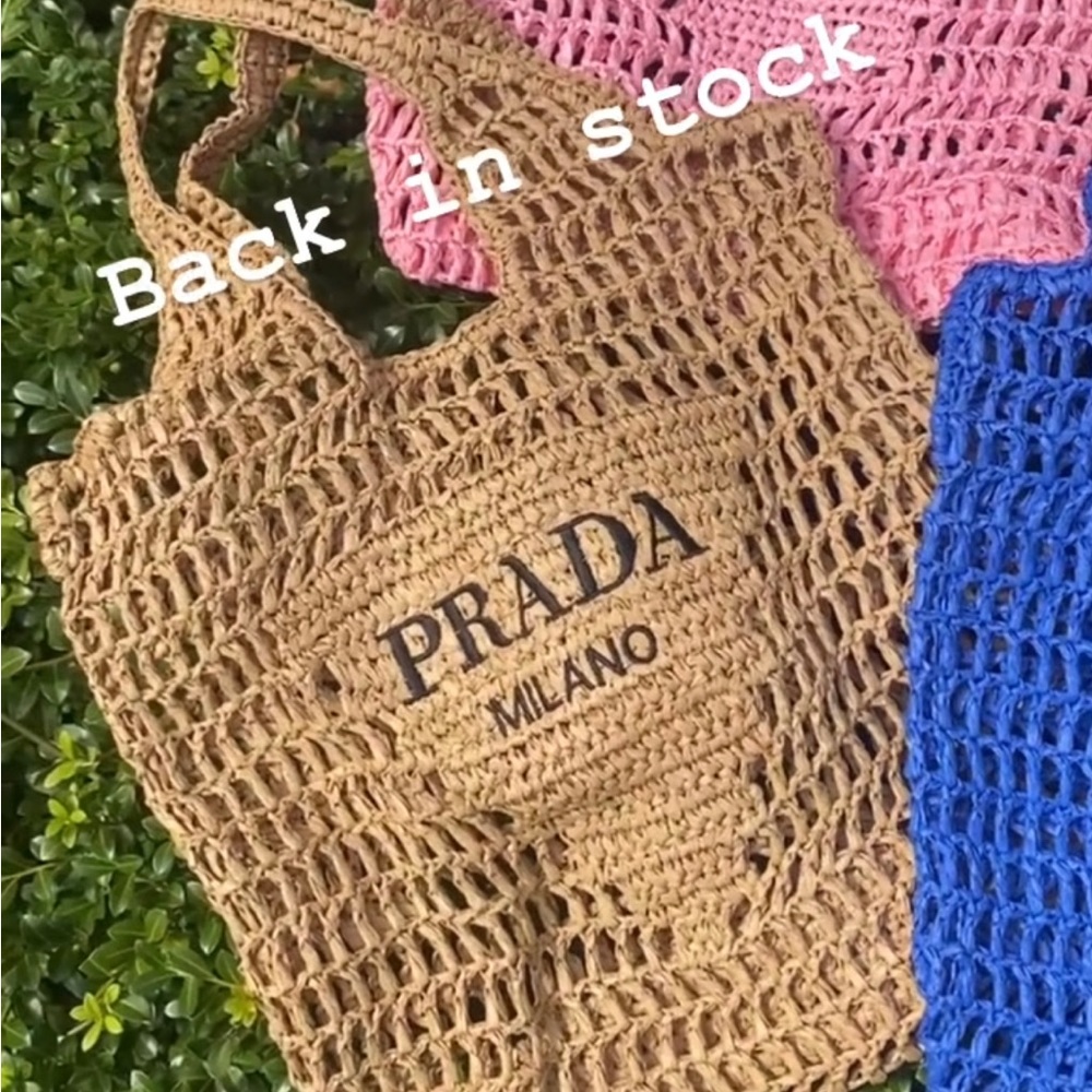 COPY - Crochet Raffia Tote